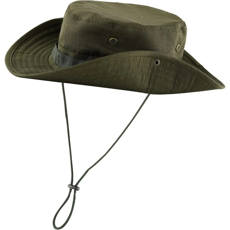 Boonie Hat Tactical - 迷彩戦術ブーニーハット メンズ アウトドアスポーツ 日よけ 釣り ハイキング