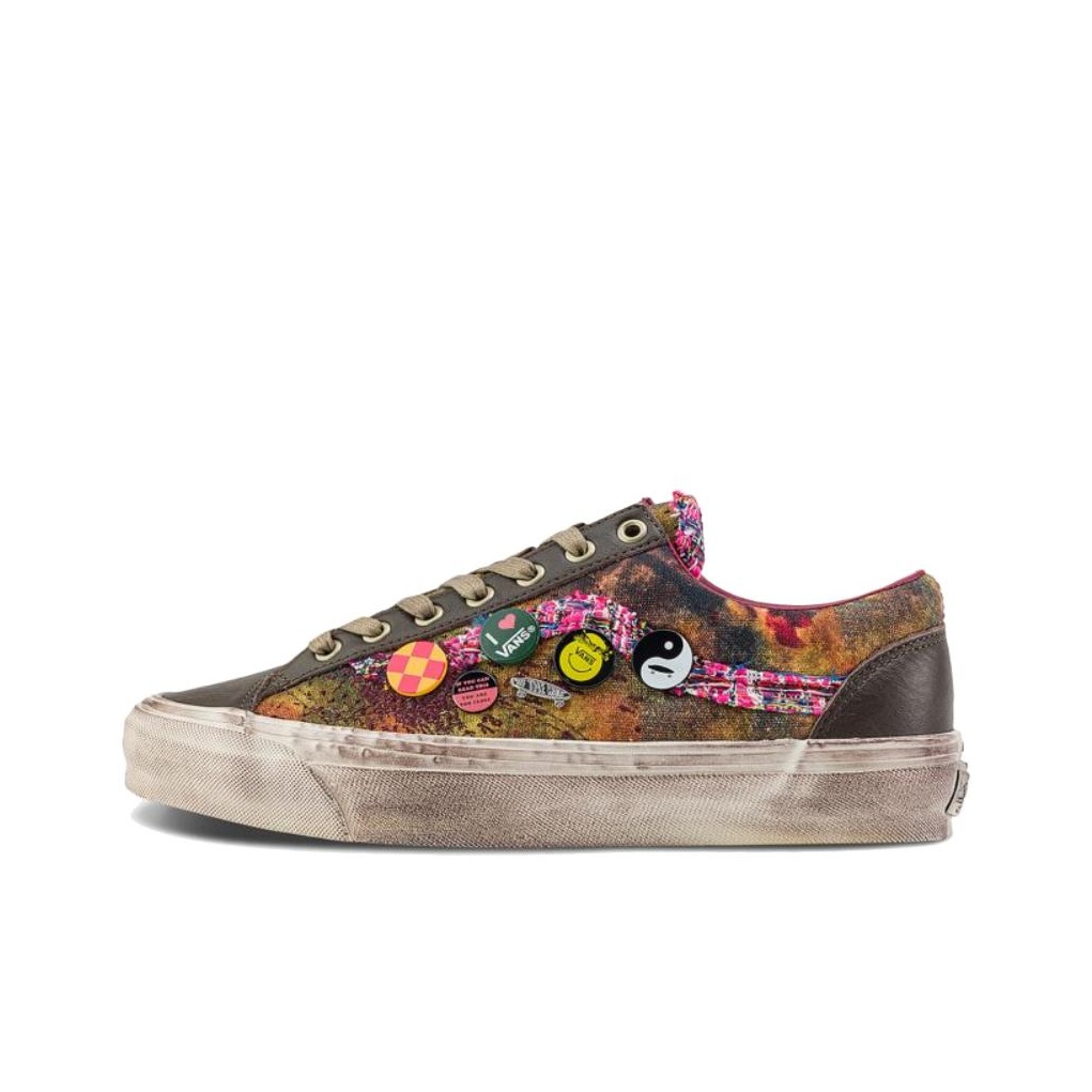 Vans Shoes Old Skool - Vans プレミアム オールドスクール スケートボードシューズ ユニセックス ブラウン
