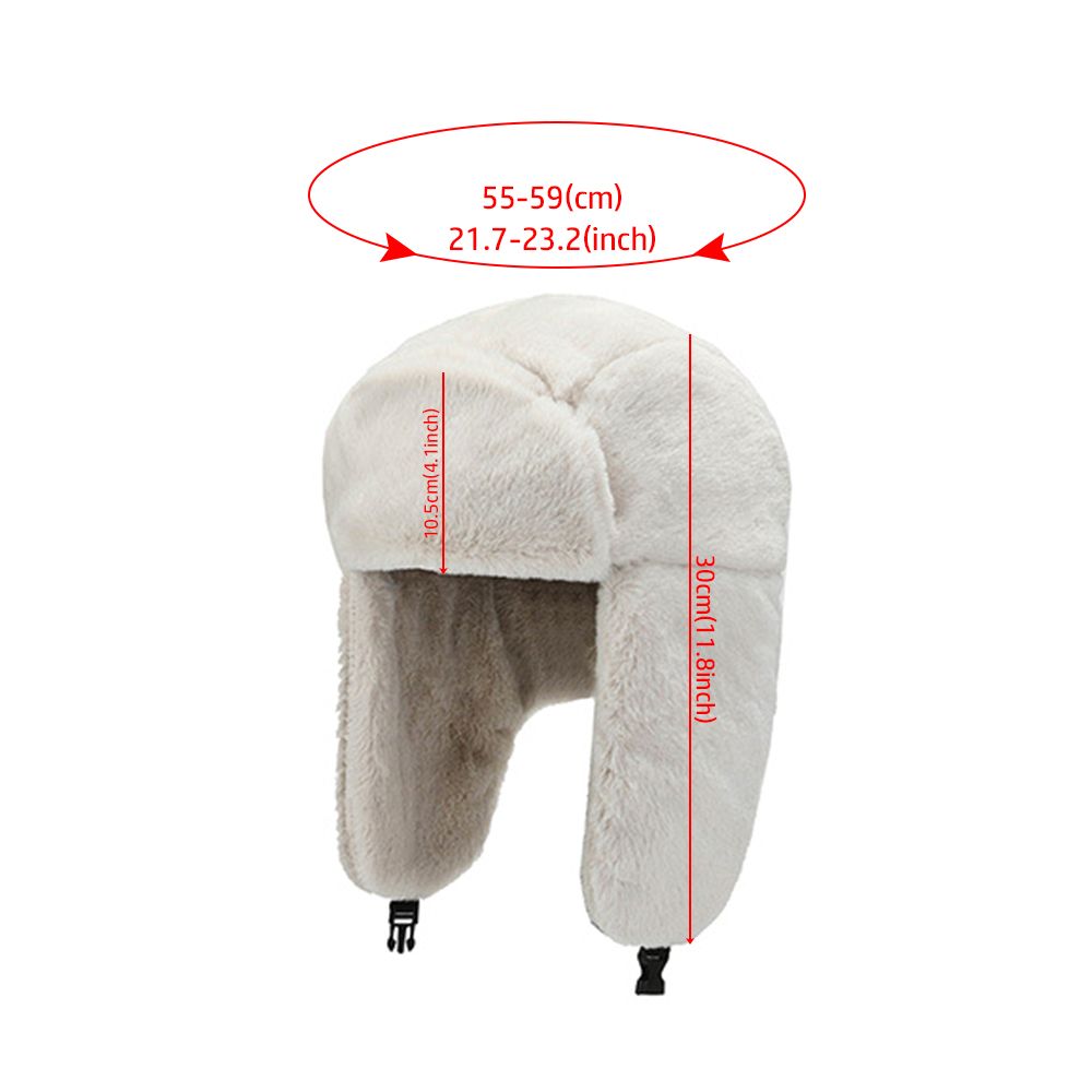 防風イヤーフラップボンバーハット、スノーキャップ、ロシアのウ - Trapper Hat Ear Flap のレビューと価格