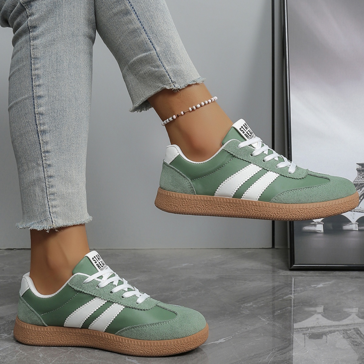 ファッショナブルでセクシーなプラスサイズのレースアップフラッ - Vans Shoes Old Skool のレビューと価格