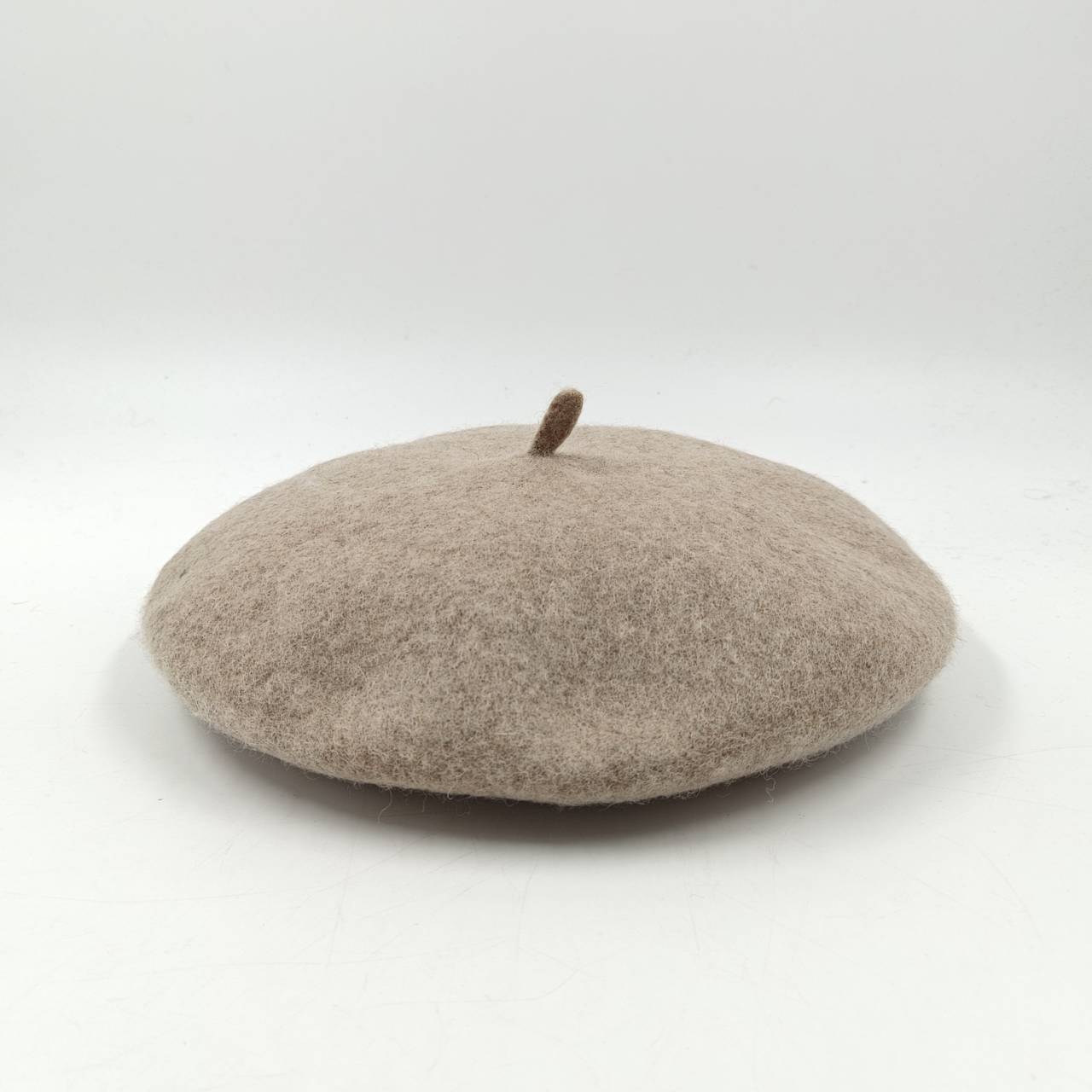 白いウールハット 大人用カジュアルウールベレー帽 ウールアー - Beret French Wool のレビューと価格